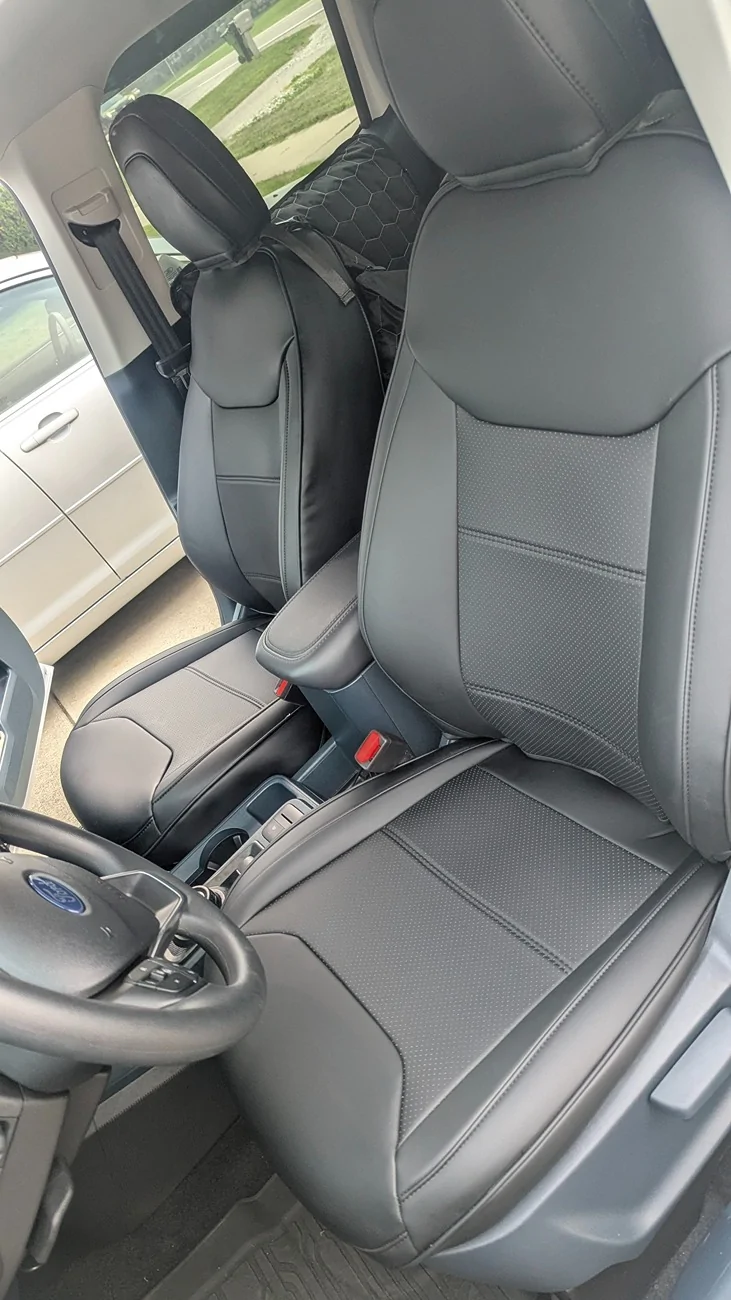 Ford Maverick XLT seats vs Lariat leather seats? maverick front seat covers