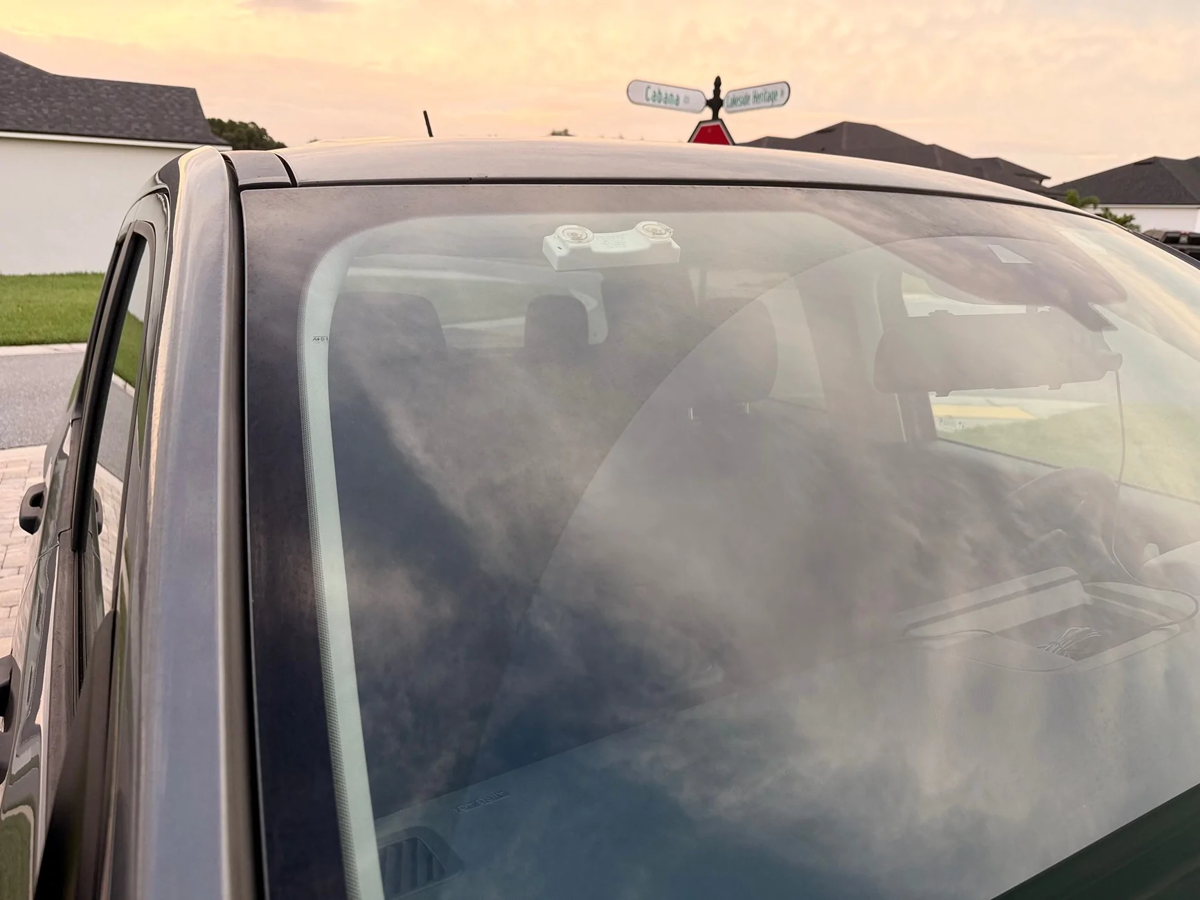 Ford Maverick Windshield issue - see photo IMG_3125