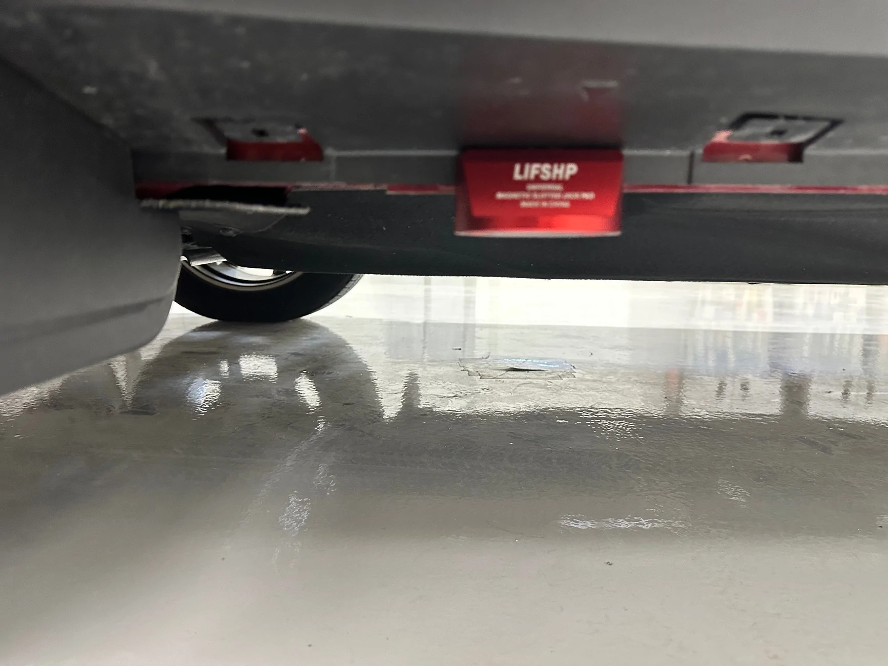 Ford Maverick Paint your lift point arrows IMG_1376