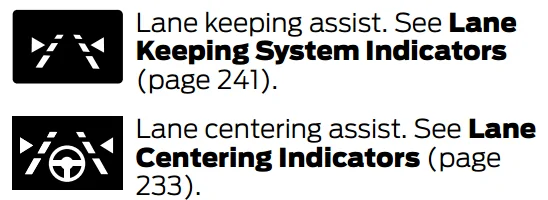 Ford Maverick Lane Keeping System Observations, keep vs center