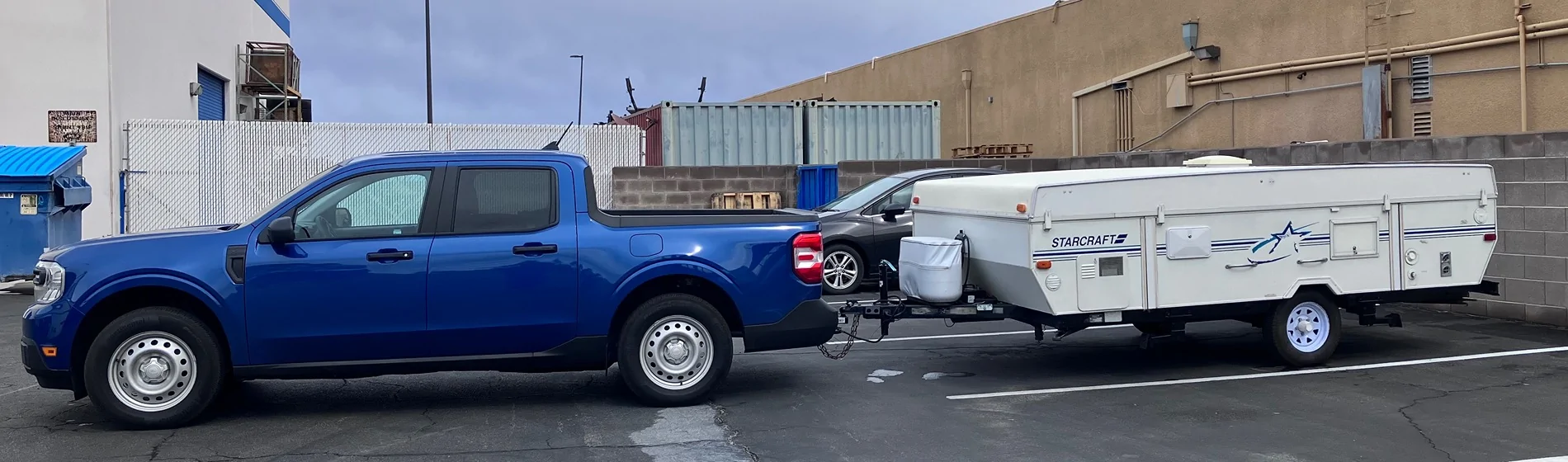 Ford Maverick Towing with Maverick Hybrid IMG_3481