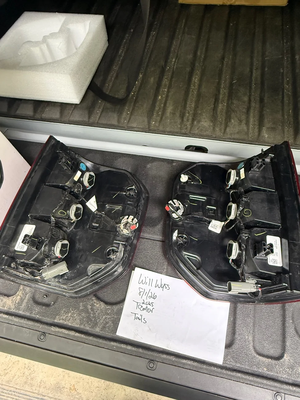 Ford Maverick 2025 Tremor tail lights IMG_5124