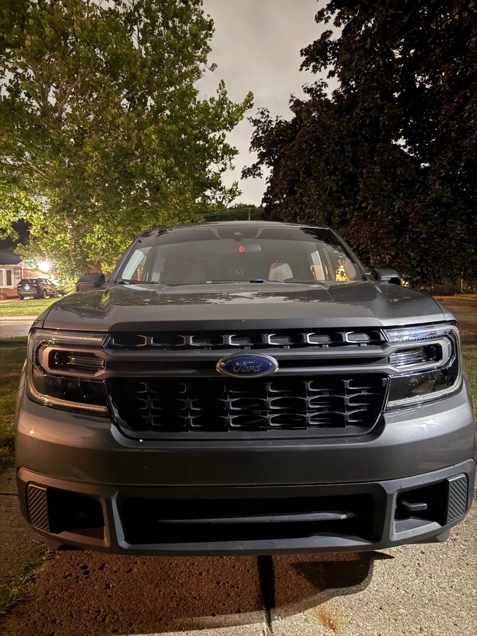 Ford Maverick Form Lighting LED Projector Headlights installed 2022 FX4 IMG_3927