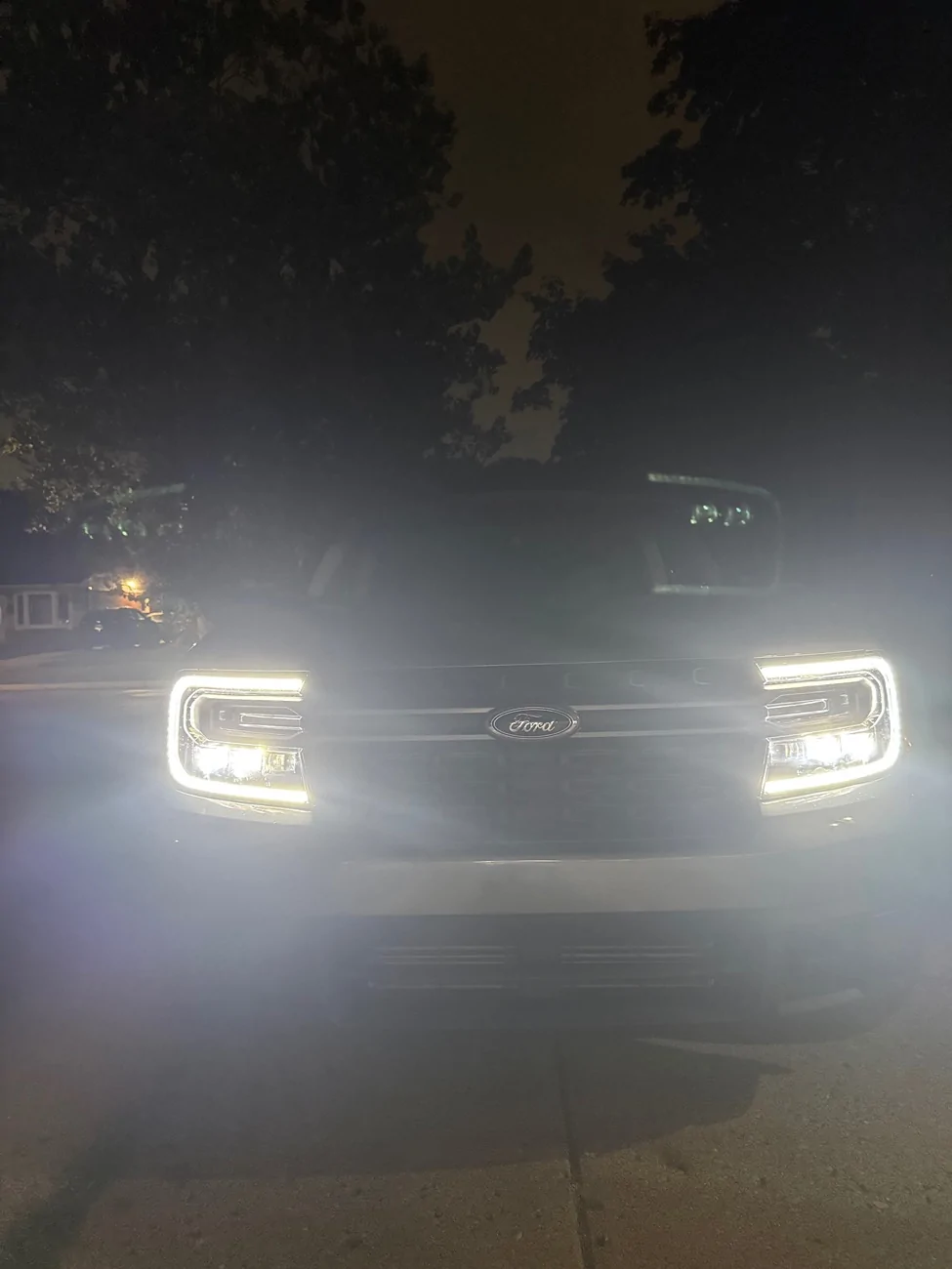 Ford Maverick Form Lighting LED Projector Headlights installed 2022 FX4 IMG_3929