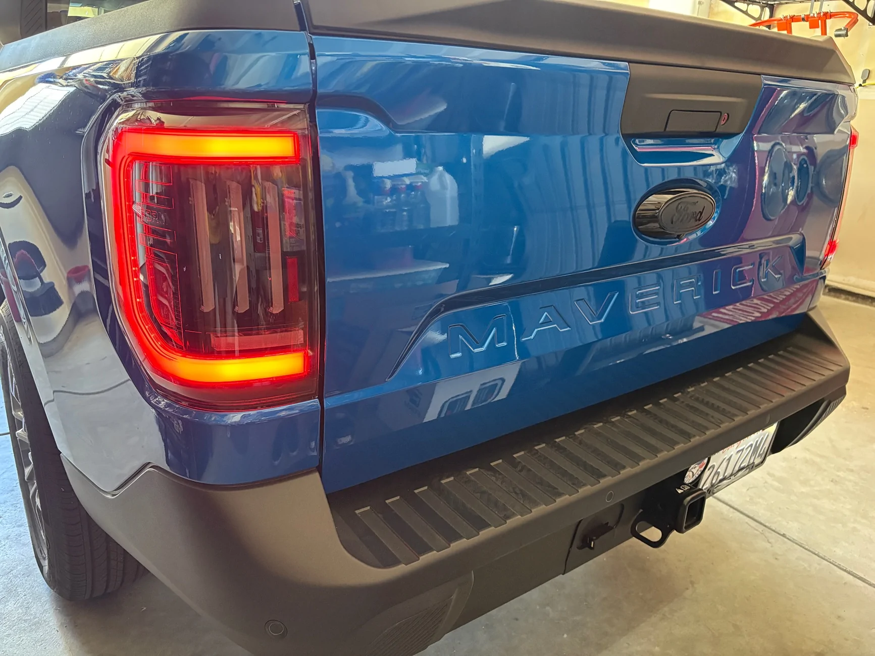 Ford Maverick New Form Lighting Tail Lights installed! IMG_2779
