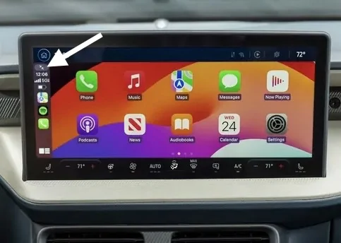 Ford Maverick Center infotainment display setup IMG_1997