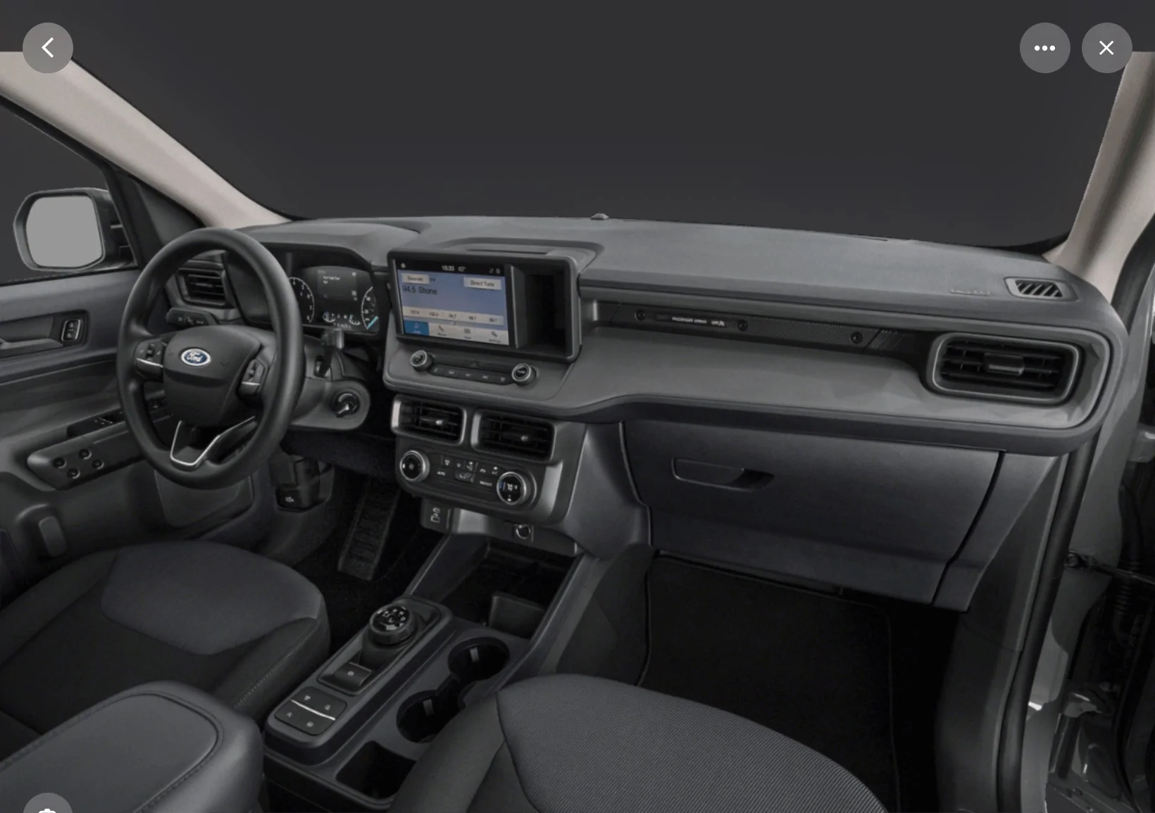 Ford Maverick Changing Blue Interior Trim Color IMG_0093