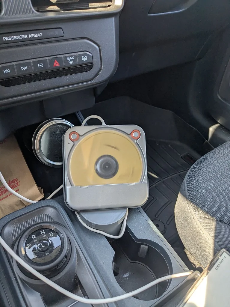 Ford Maverick 3D print CD player mount 55443351431_ef496f92ea_