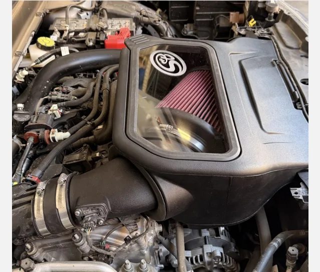 Ford Maverick S&B intake installed. What a difference IMG_0600