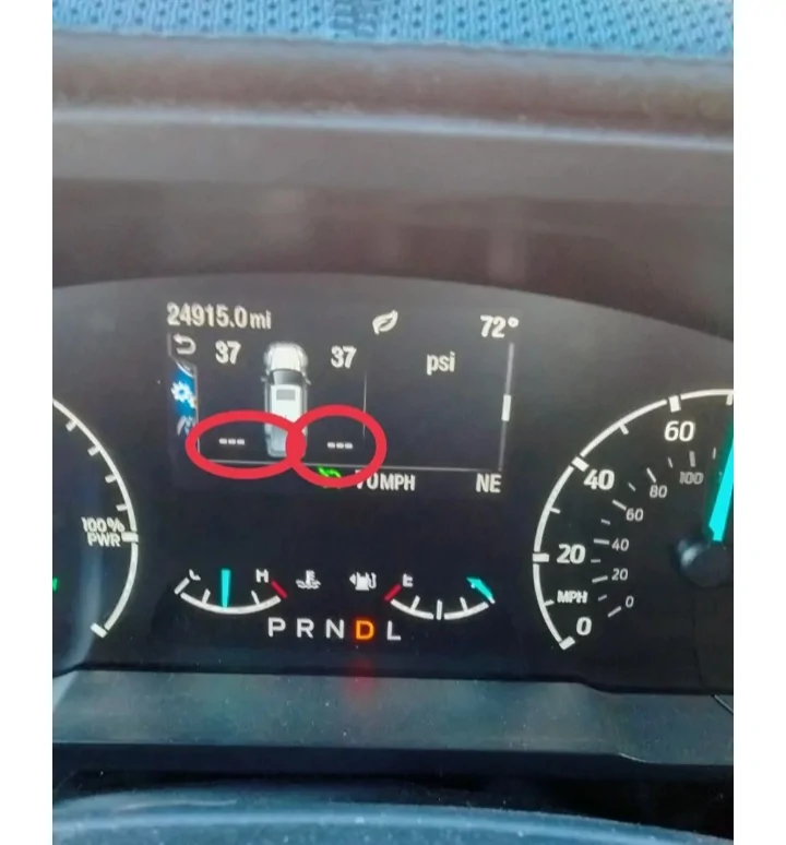 Ford Maverick Tire pressure sensor fault 20260713_082110