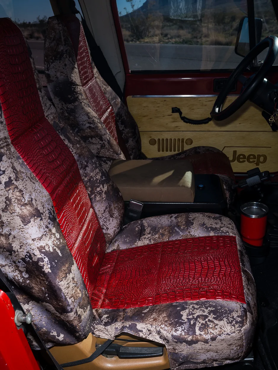 Ford Maverick seat covers 020826_0013