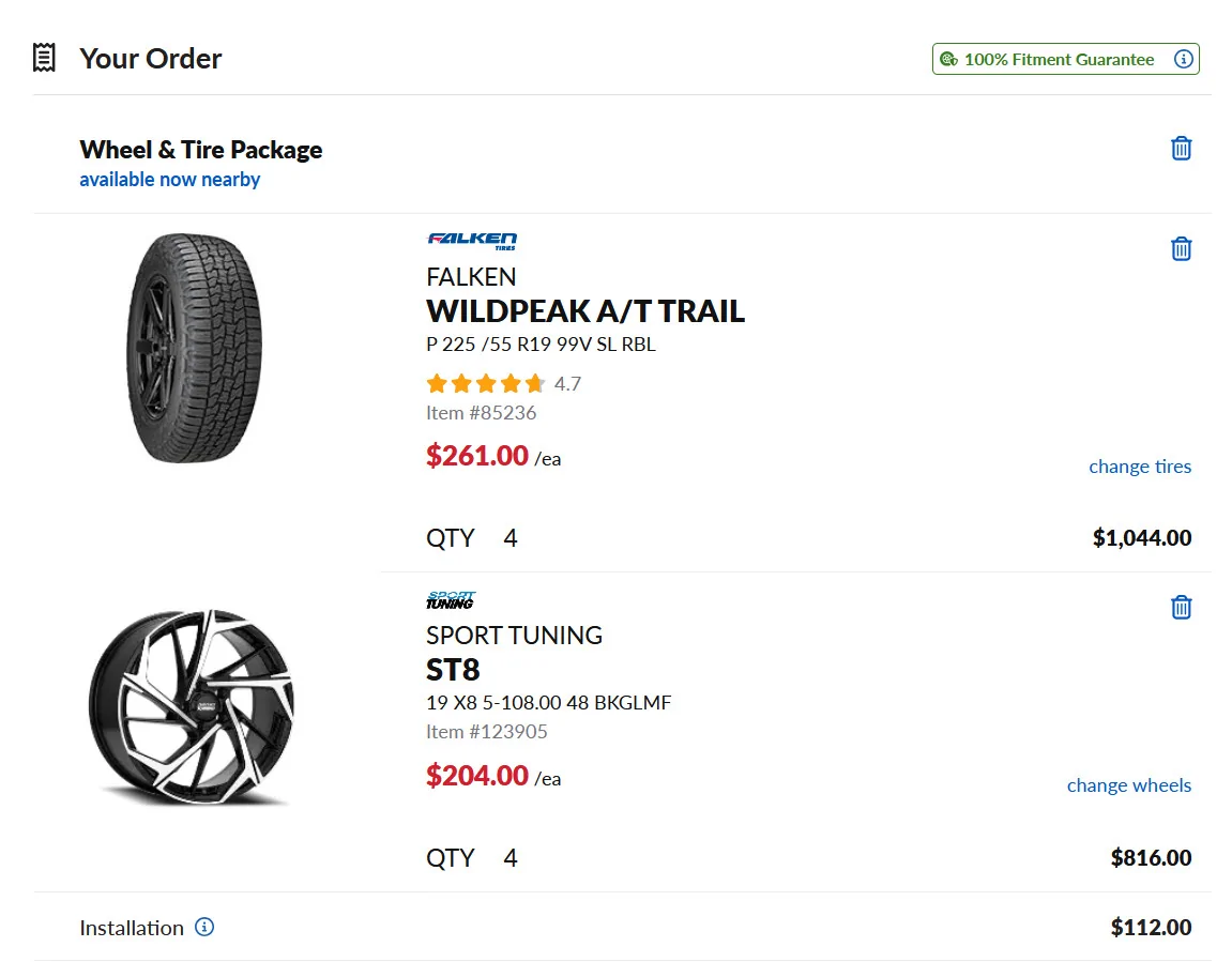 Ford Maverick Anyone get these wheels yet? wheelset
