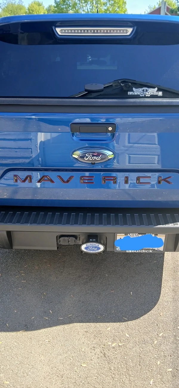 Ford Maverick What tailgate letters did you use 20260527_154937
