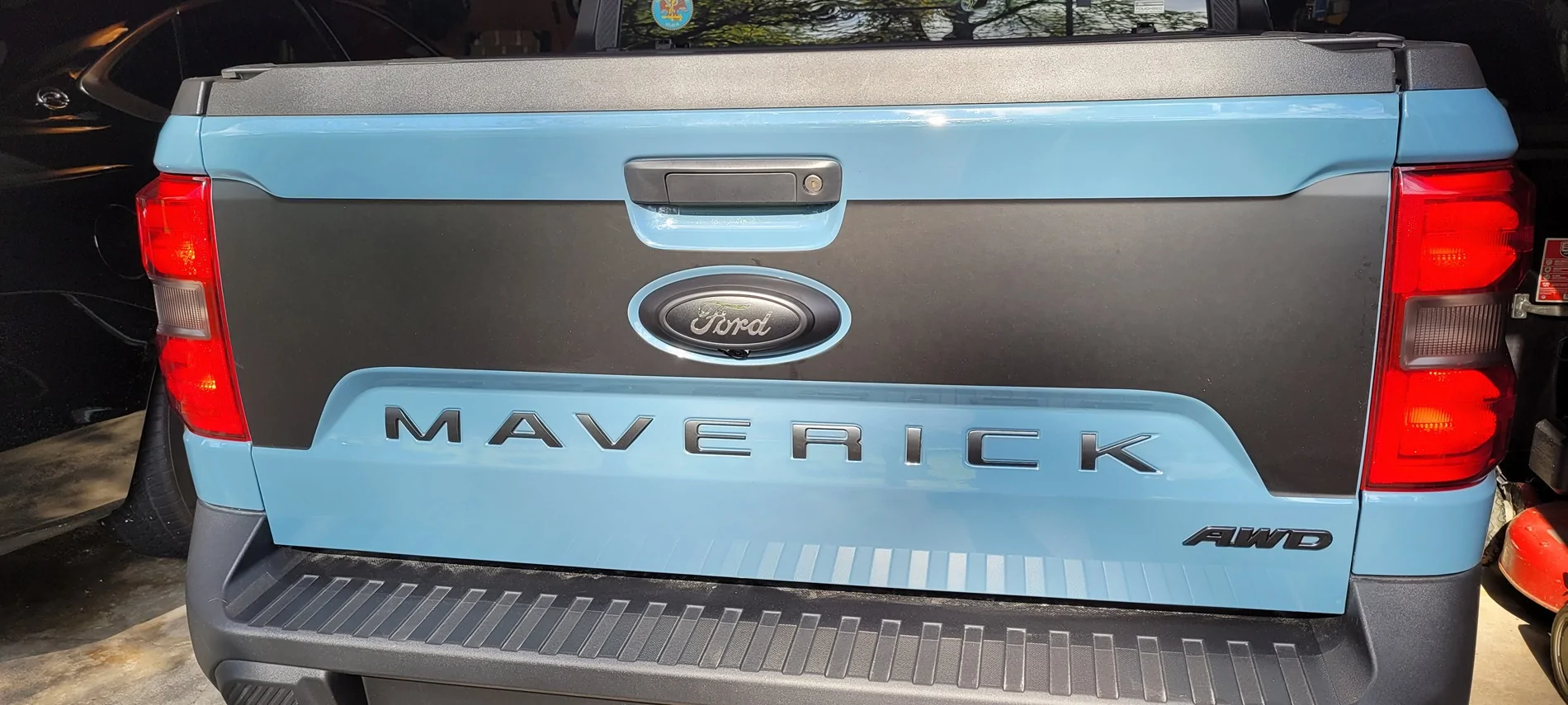 Ford Maverick What tailgate letters did you use 20240510_085927