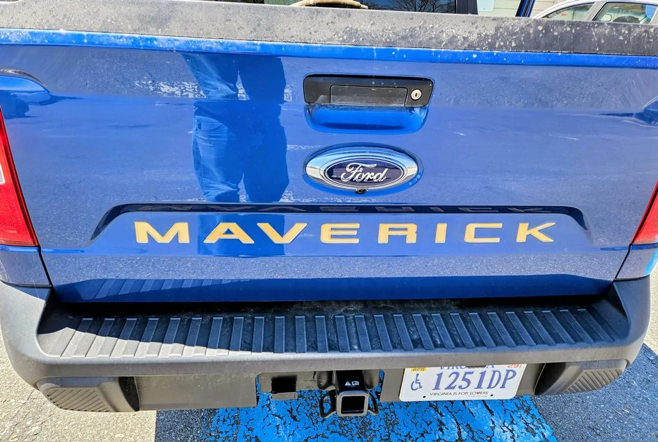 Ford Maverick What tailgate letters did you use Tailgate_s