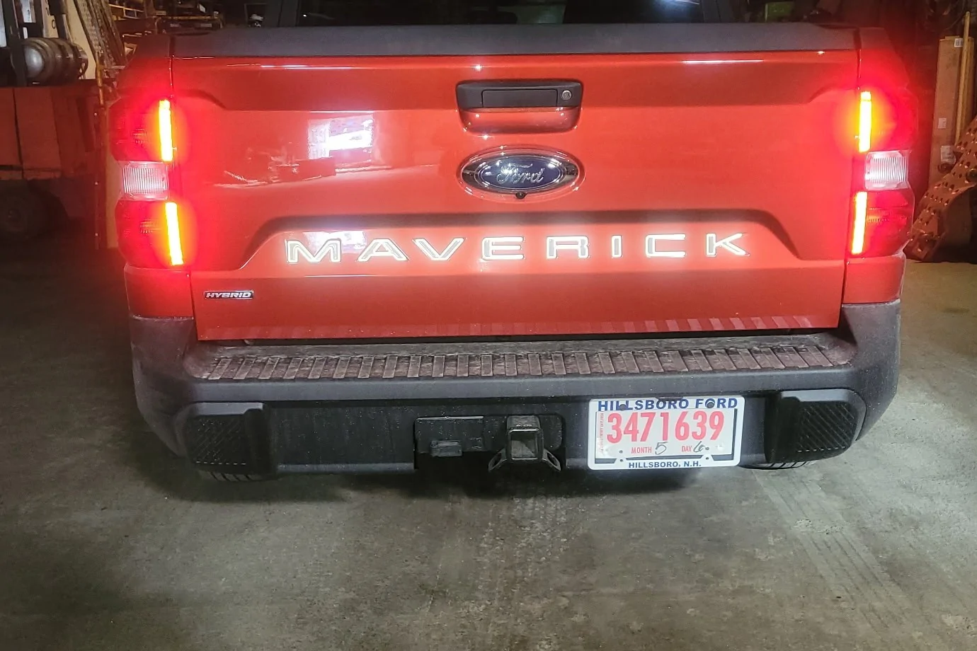 Ford Maverick What tailgate letters did you use IMG_20260811_114124