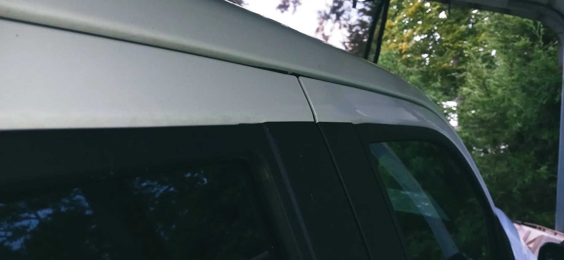 Ford Maverick Front passenger door is inset / not level with the A-pillar 20260814_191440
