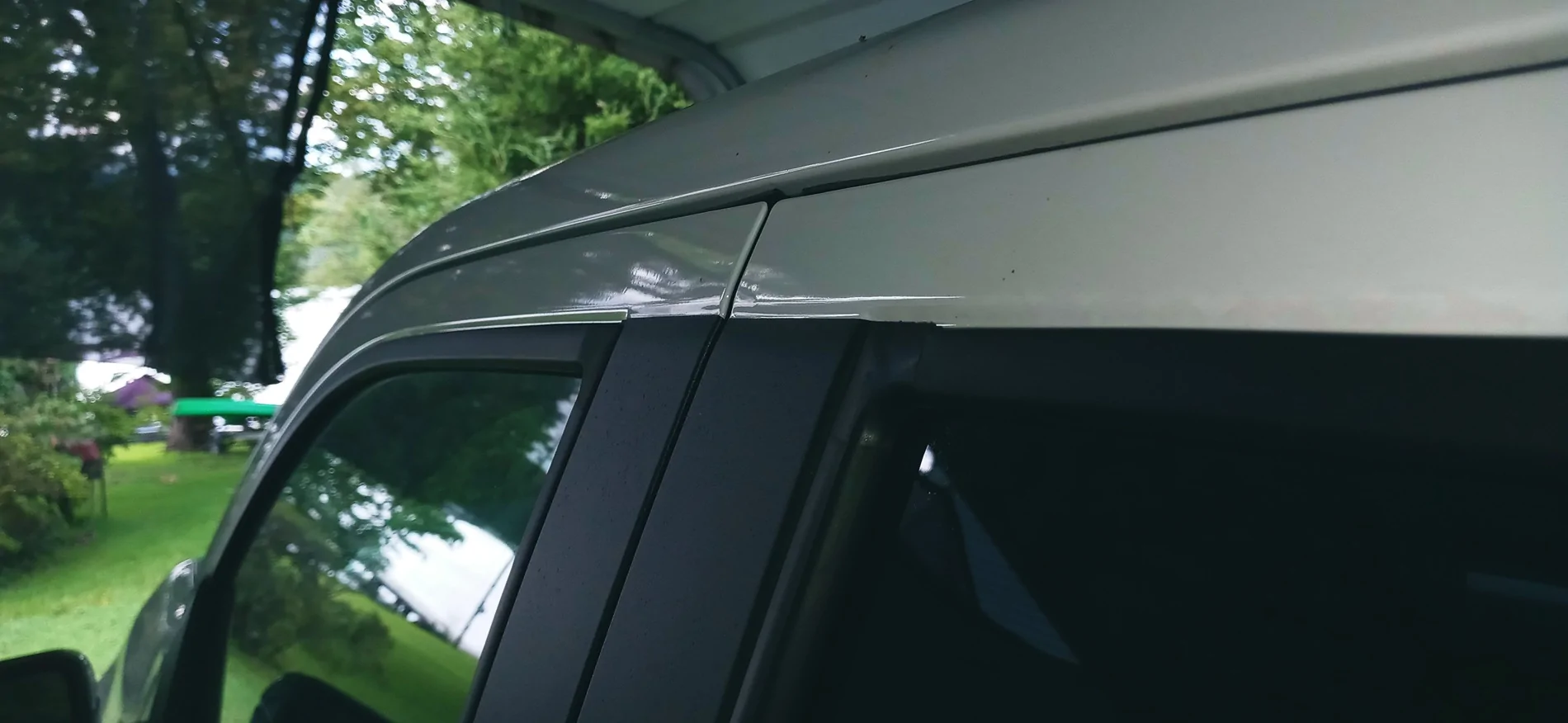 Ford Maverick Front passenger door is inset / not level with the A-pillar 20260814_191529