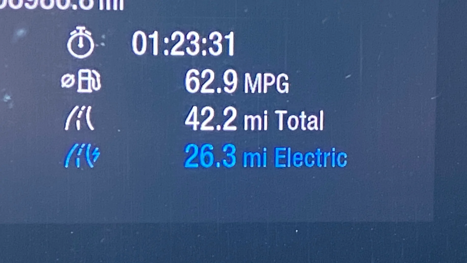 Ford Maverick Miles per gallon? IMG_9189