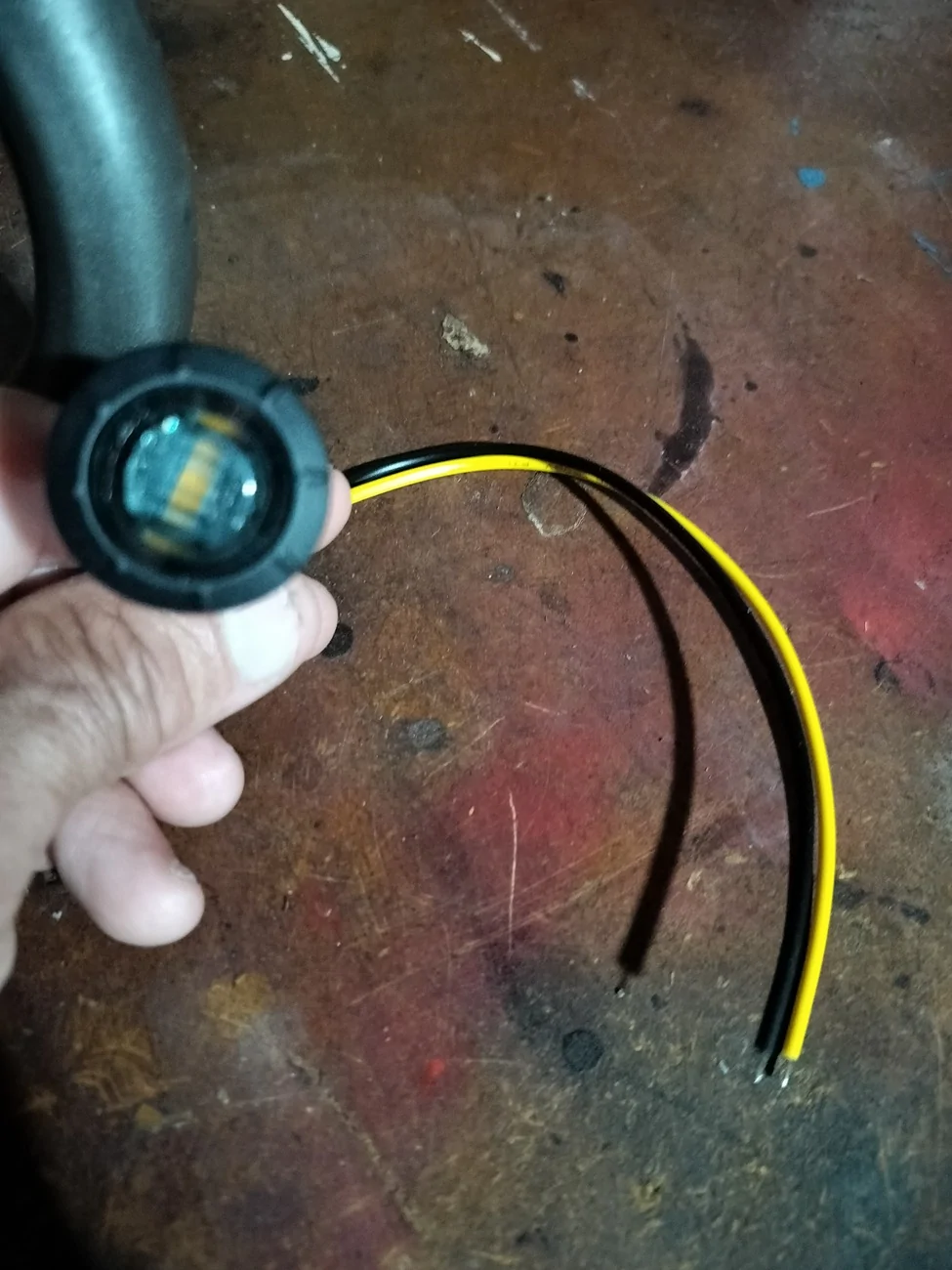 Ford Maverick My fender indent blinker light / turn signal custom DIY mod. IMG20260817162932