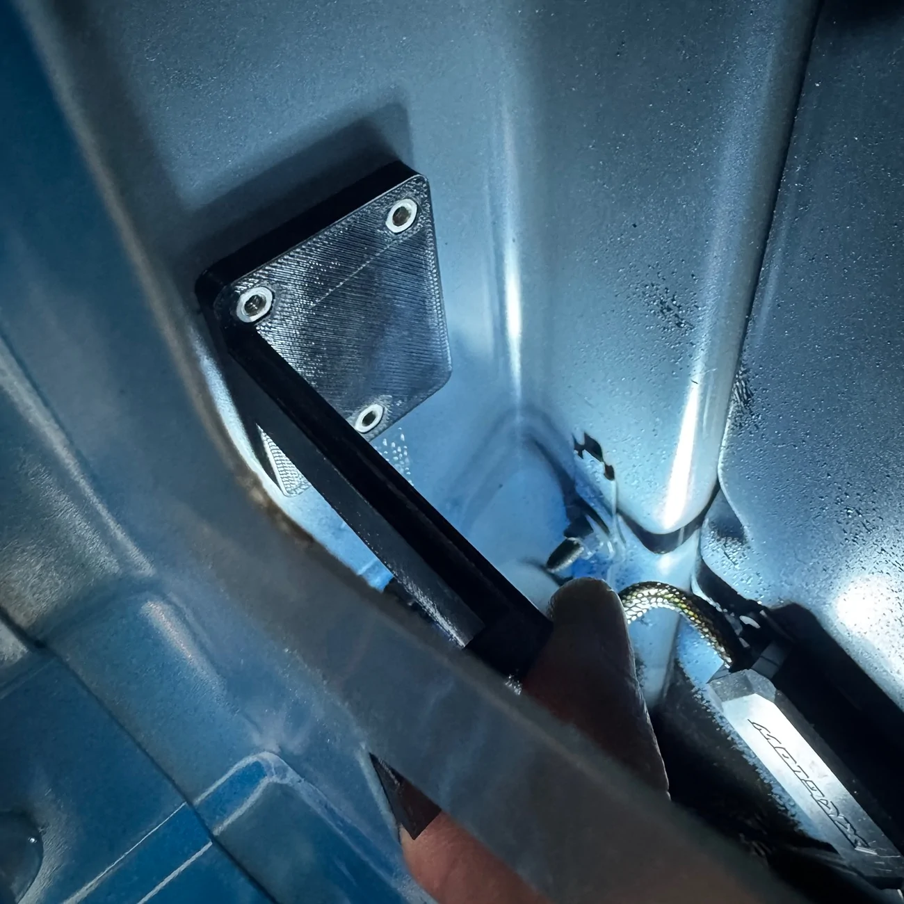 Ford Maverick 3D Printed Solution for Ford Bed Extender missing brackets IMG_2238