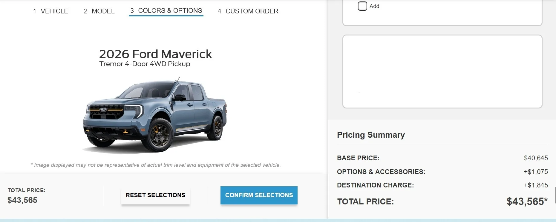 Ford Maverick 2027 Order Bank opening delayed Screenshot 2026-08-18 134458