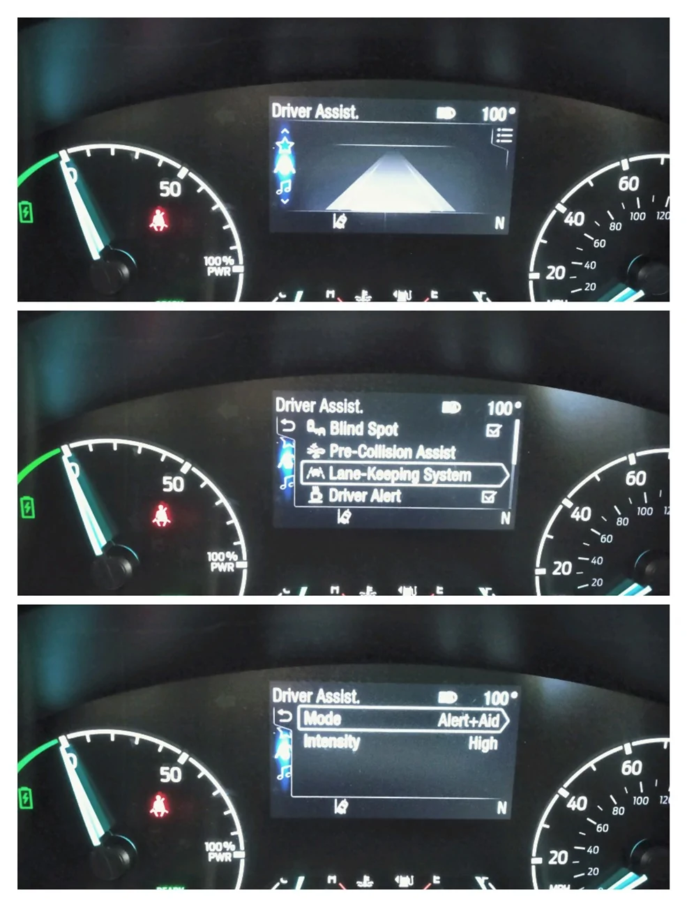 Ford Maverick lane assist IMG_20250715_145723