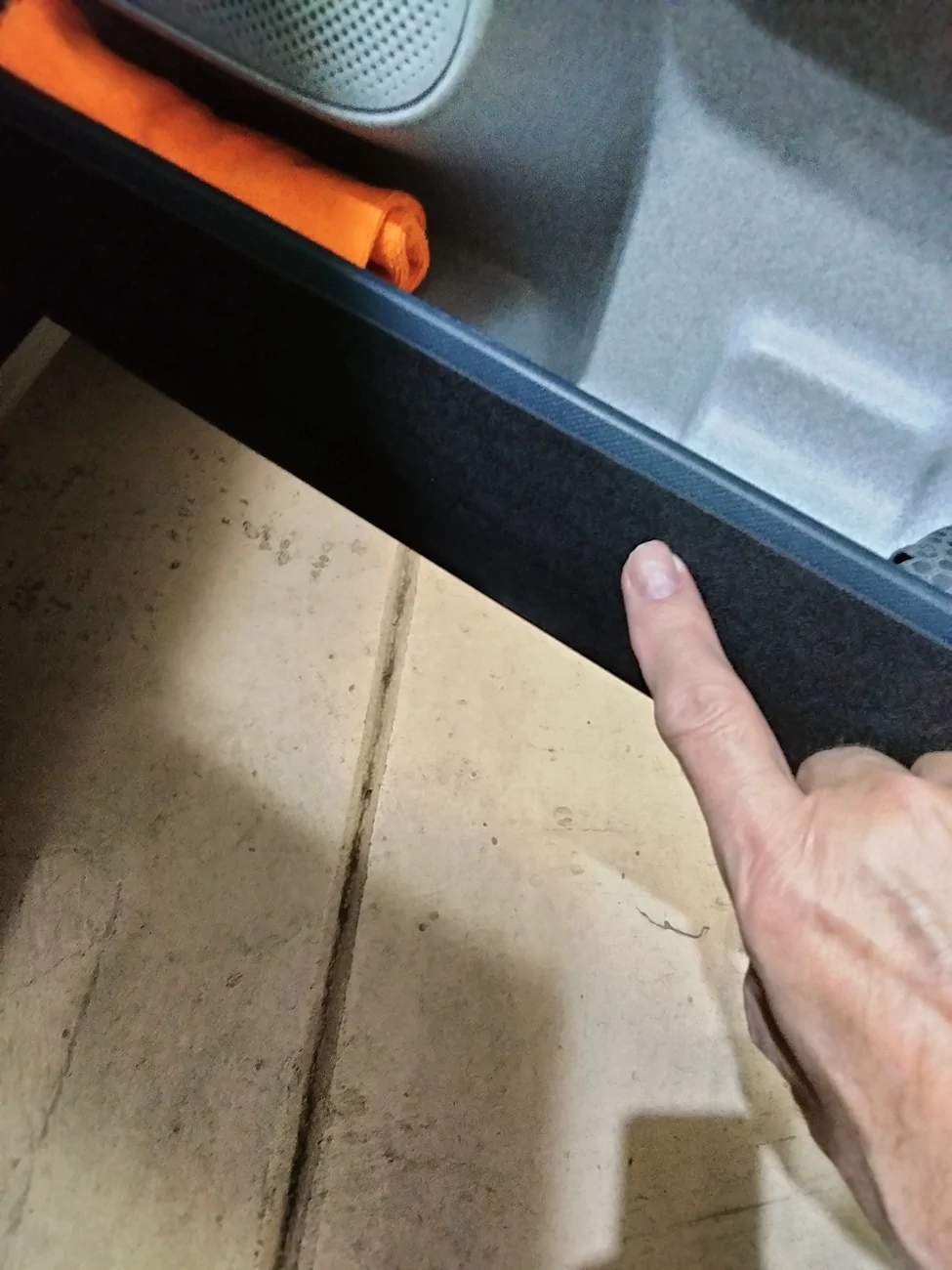Ford Maverick Scratched Interior Plastic IMG20260818194957