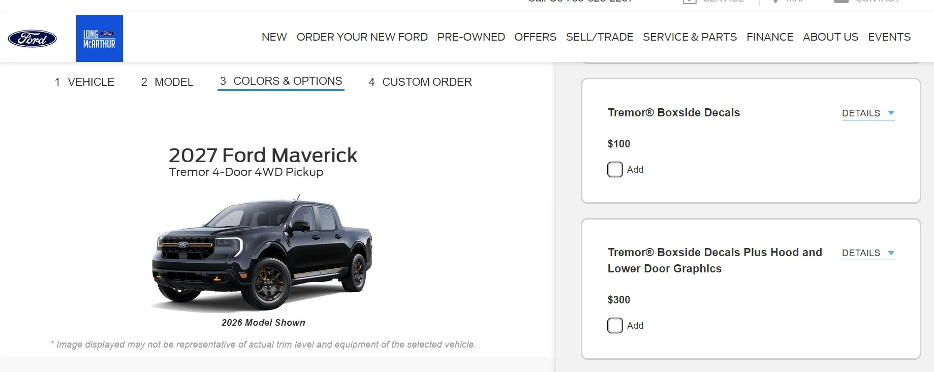 Ford Maverick 2027 Maverick Changes / Updates / Upgrades. Order Banks Open Today Screenshot 2026-08-19 143655