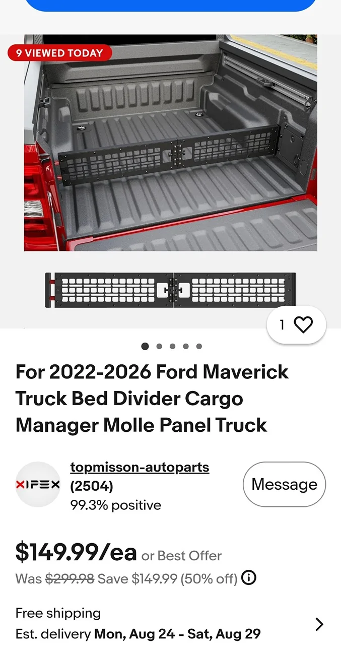 Ford Maverick Truck Box Divider Screenshot_2026-08-20-14-27-58-93_40deb401b9ffe8e1df2f1cc5ba480b12