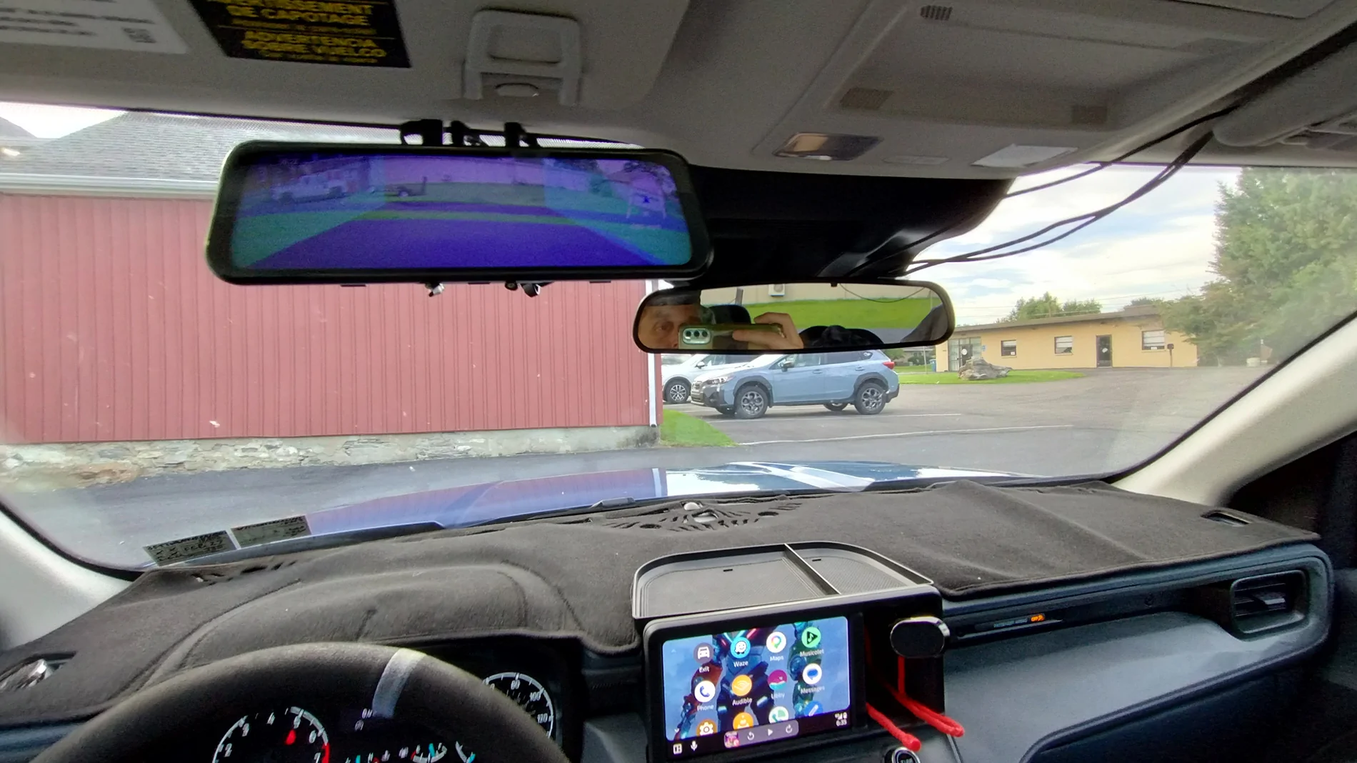 Ford Maverick Mirror Dashcam Distracting 1000022458