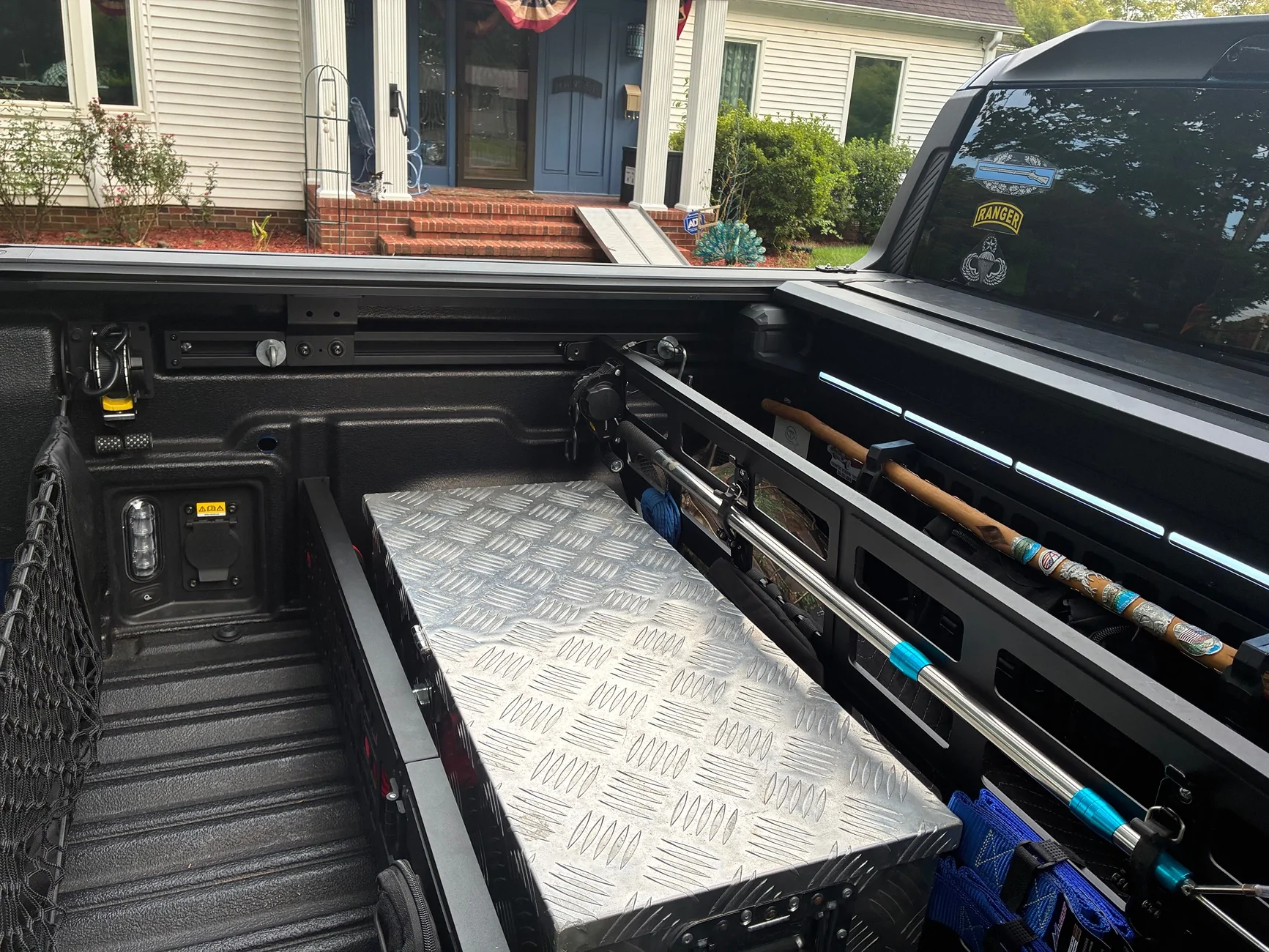 Ford Maverick Truck Box Divider IMG_0165