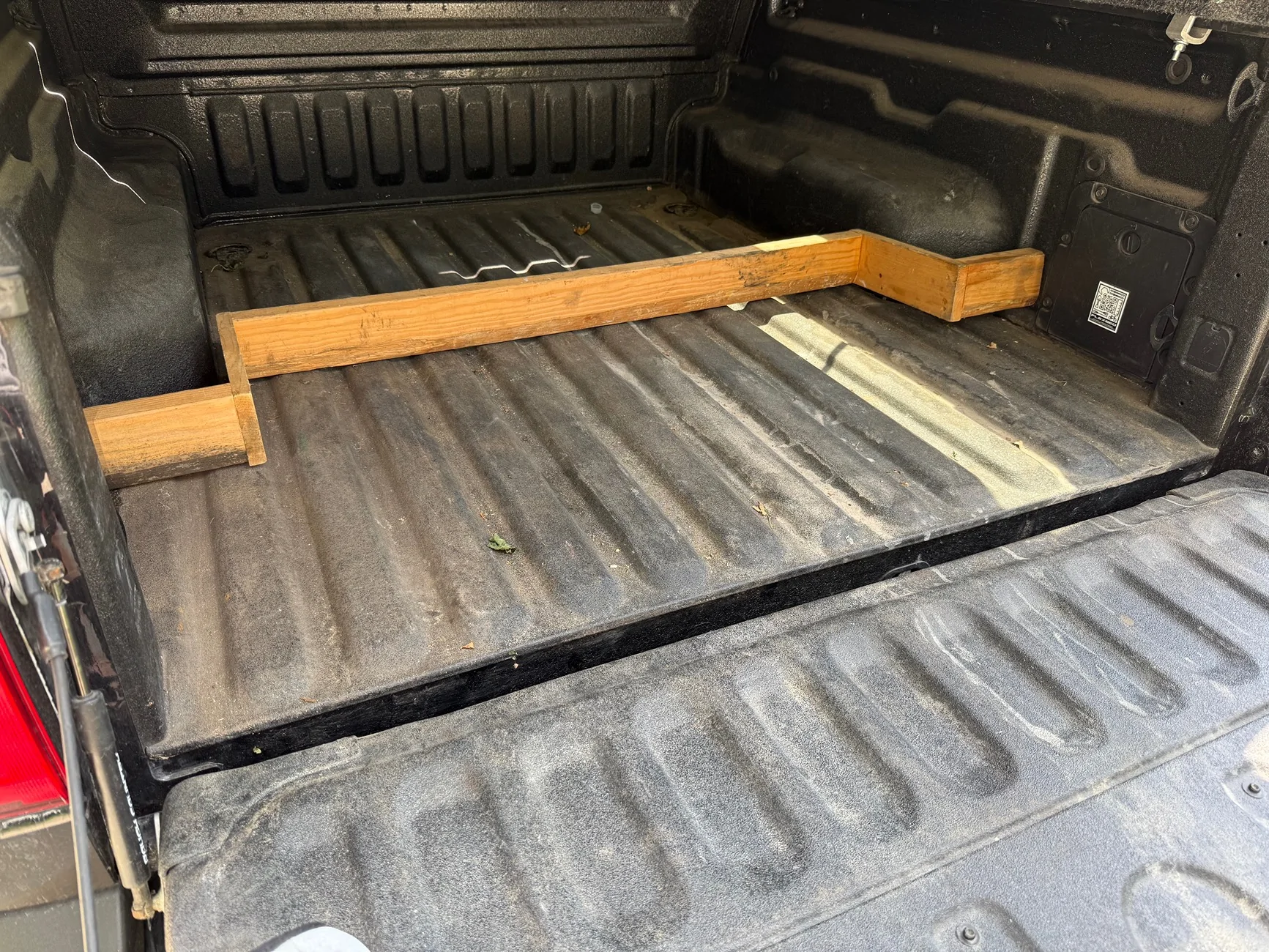 Ford Maverick Truck Box Divider IMG_5591