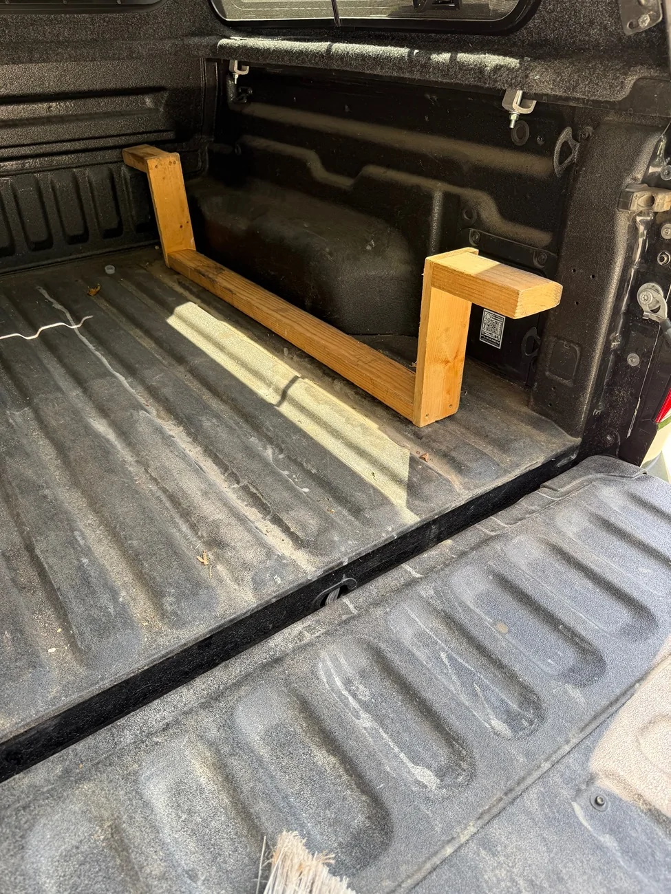 Ford Maverick Truck Box Divider IMG_5592