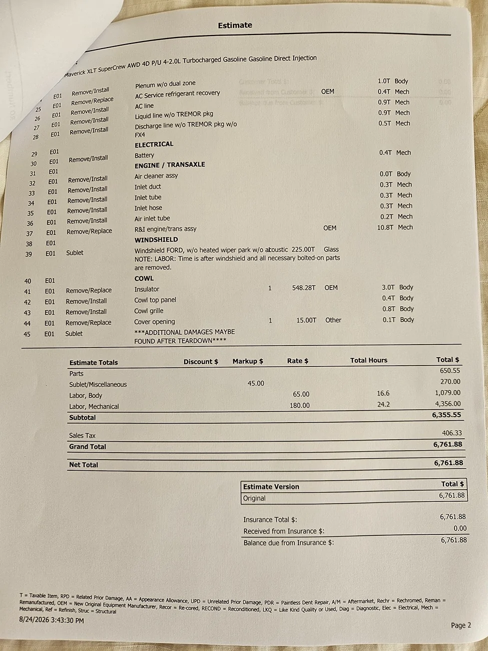 Ford Maverick Rodent Issue 20260824_163548