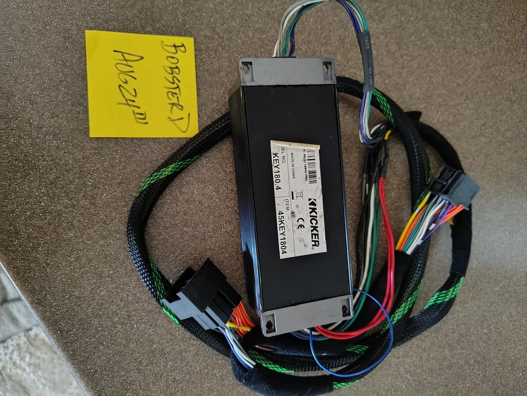 Ford Maverick Kicker Key Amplifier and harness. 1000013667