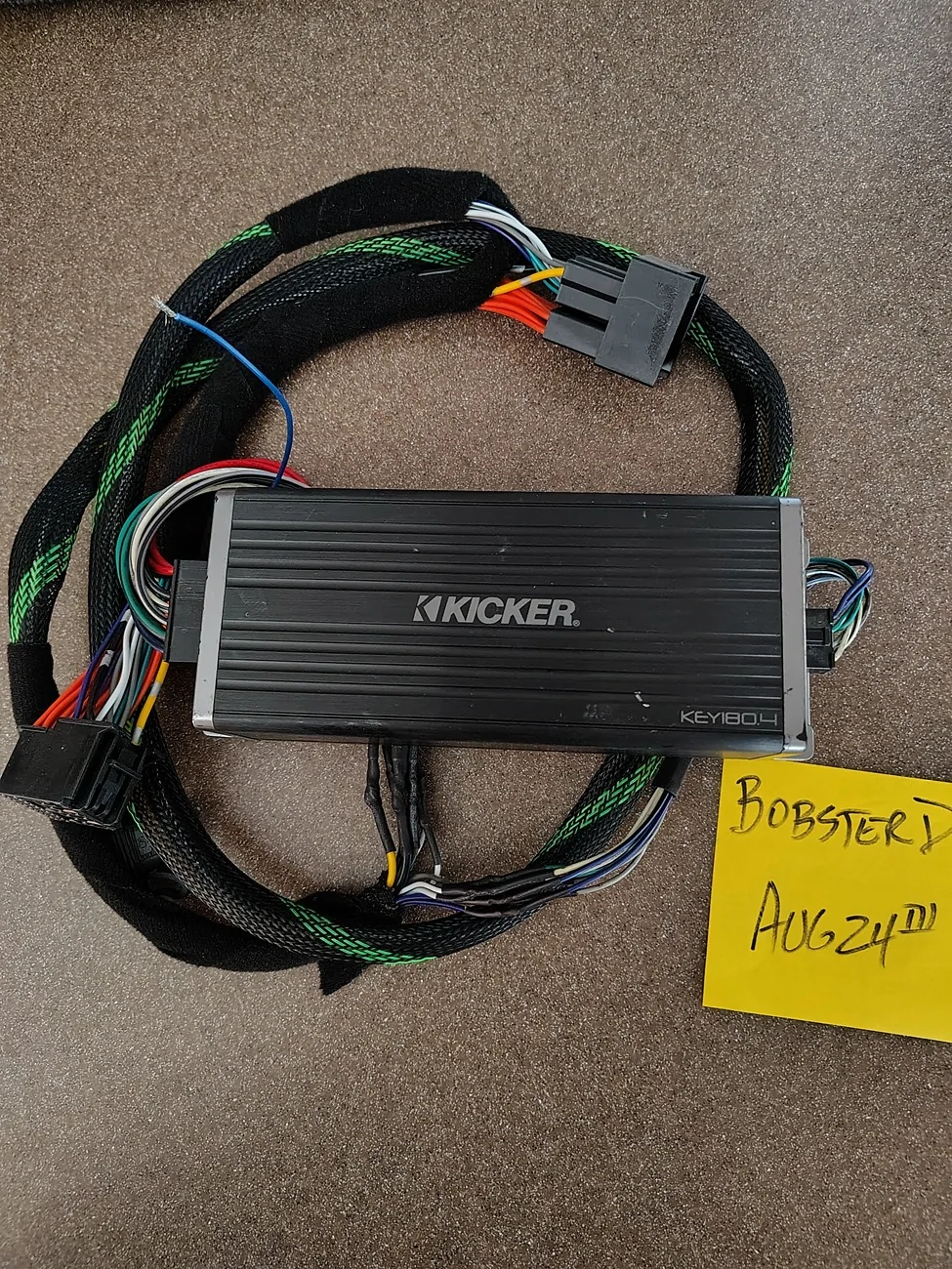 Ford Maverick Kicker Key Amplifier and harness. 1000013666