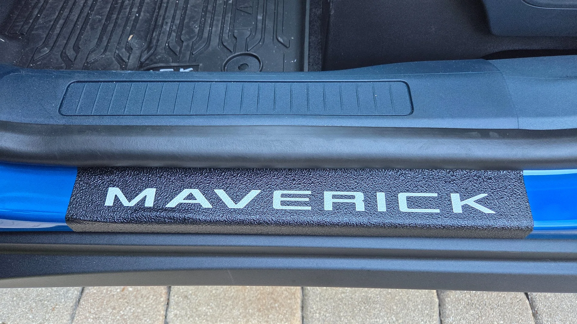 Ford Maverick TUFSKINZ Door Sill Protectors installed 1000009777