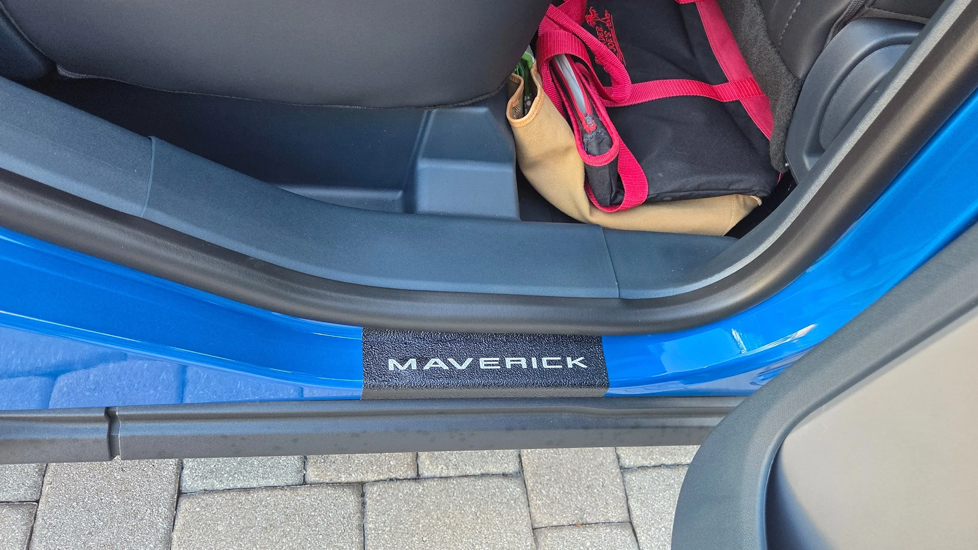Ford Maverick TUFSKINZ Door Sill Protectors installed 1000009774