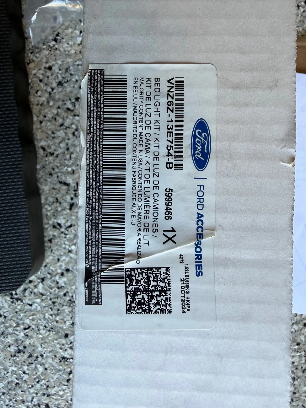 Ford Maverick Bed Light Kit IMG_3929
