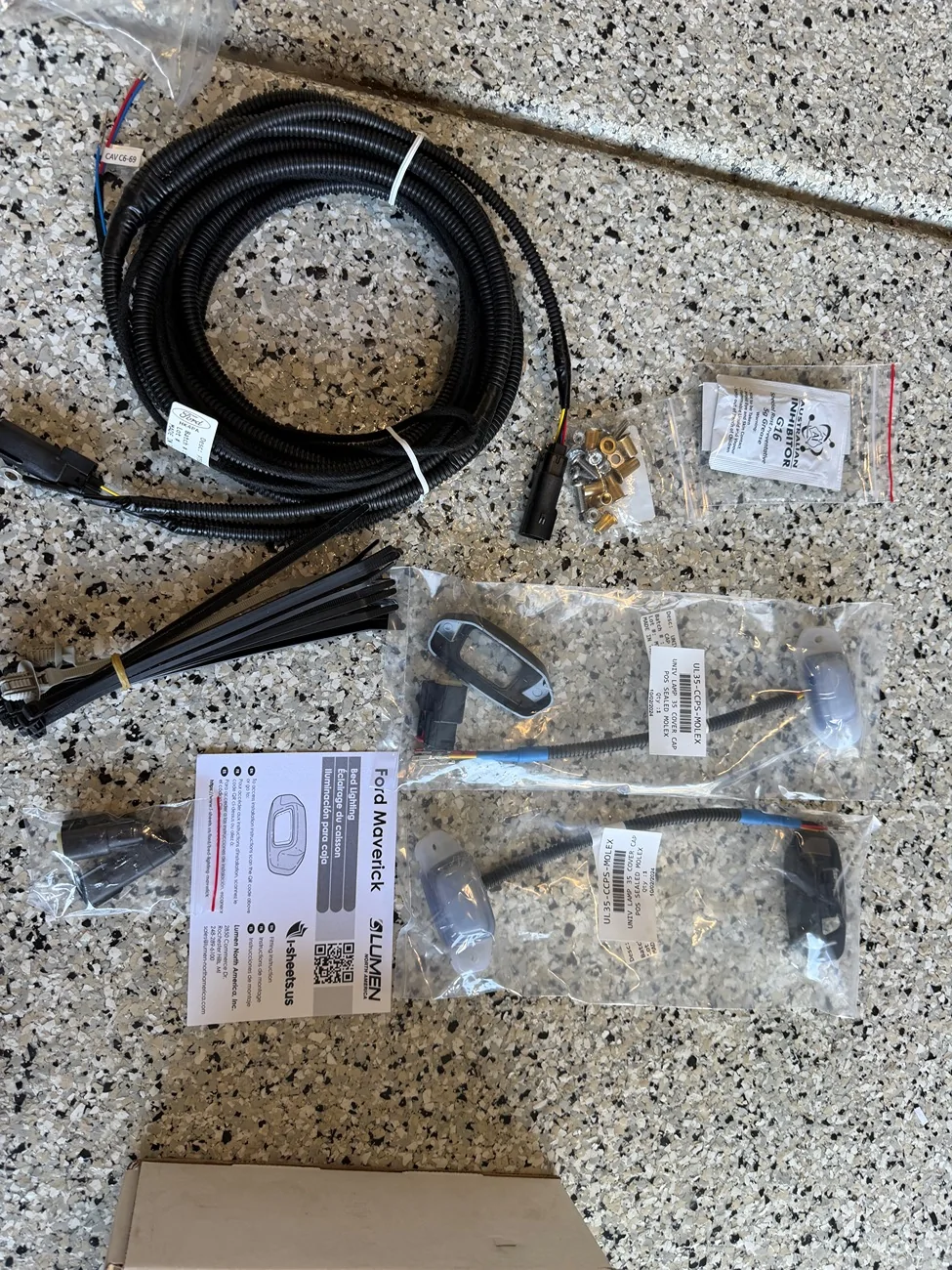 Ford Maverick Bed Light Kit IMG_3930