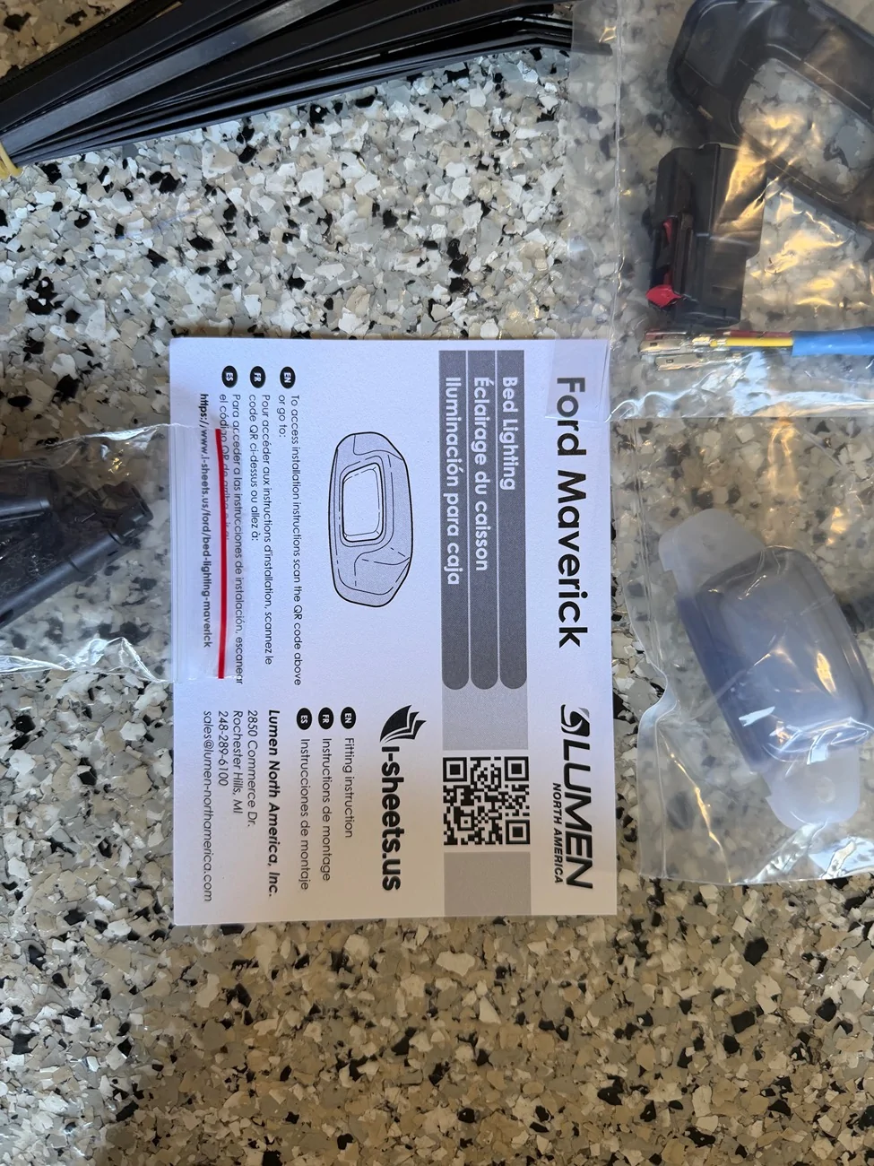 Ford Maverick Bed Light Kit IMG_3931