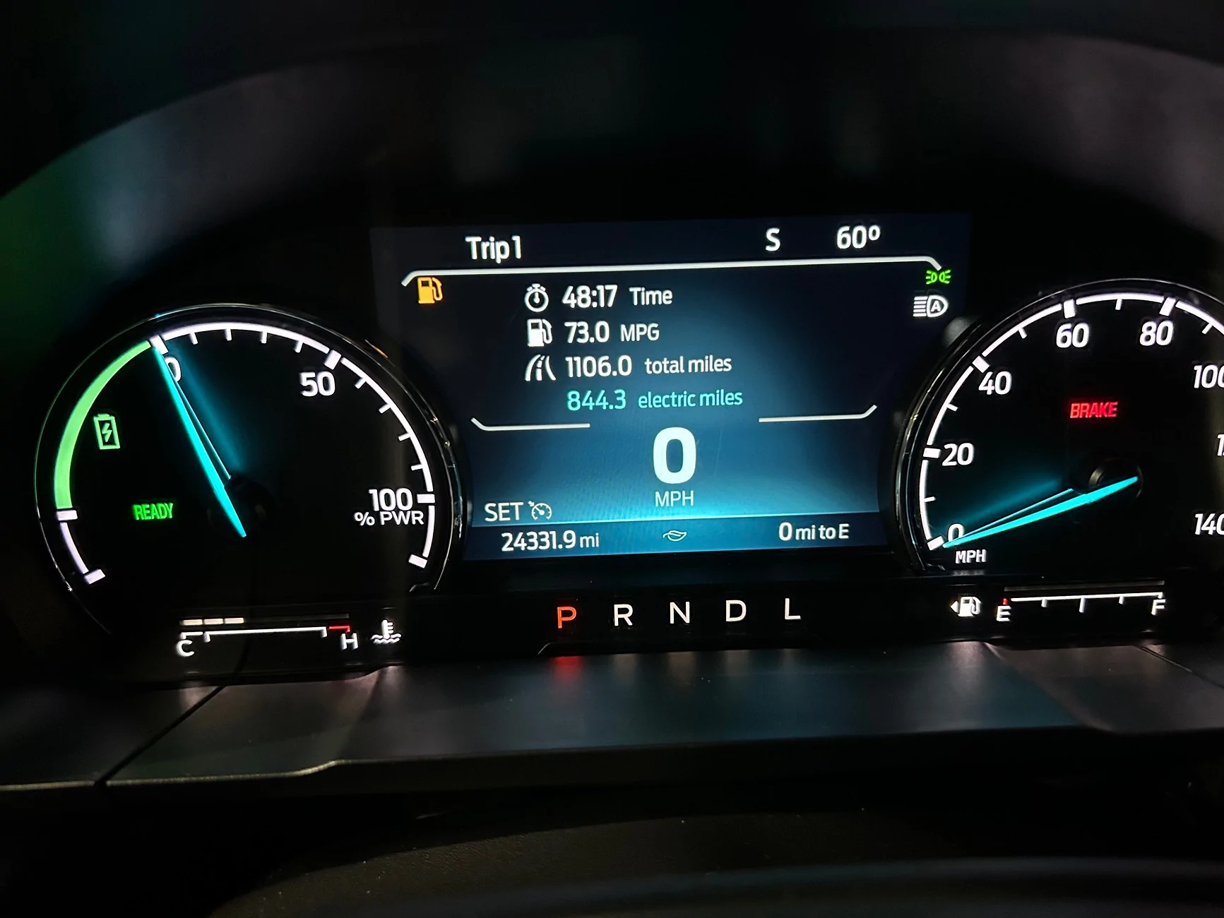Ford Maverick Going for 1000 miles in one tank. The result is…. (Hybrid Maverick) IMG_1373
