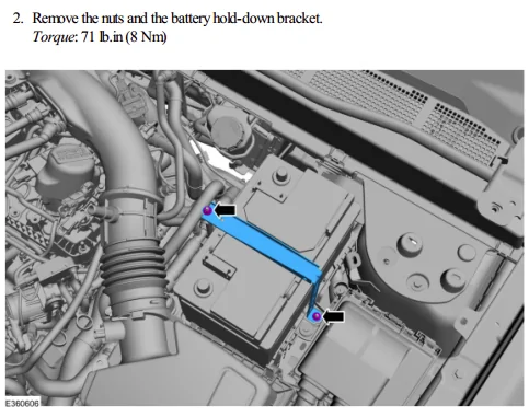 Ford Maverick 12v Battery Replaced Today 1788833010351-kd