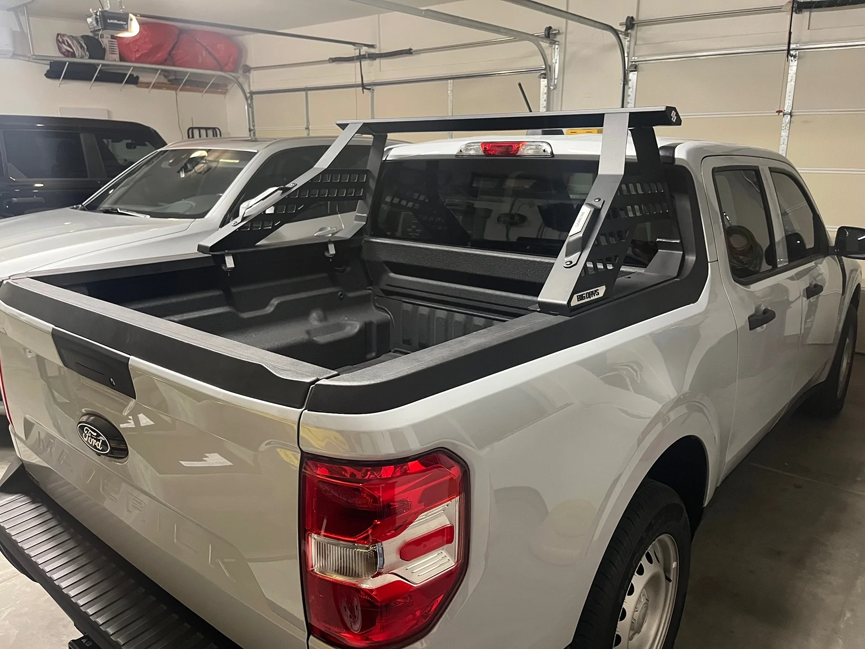 Ford Maverick Big Days Chase Rack install on Maverick 2026 IMG_5509