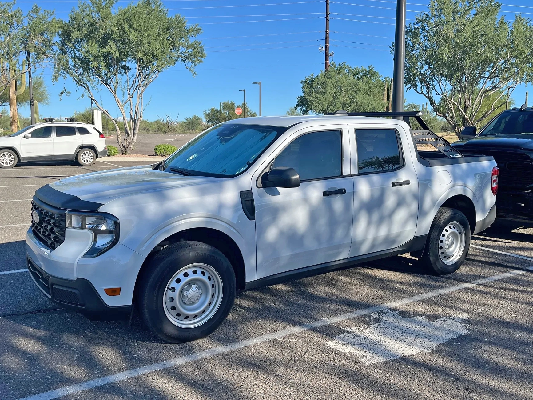 Ford Maverick Big Days Chase Rack install on Maverick 2026 258168-afc551b838bdd8a5f71360026d8b692