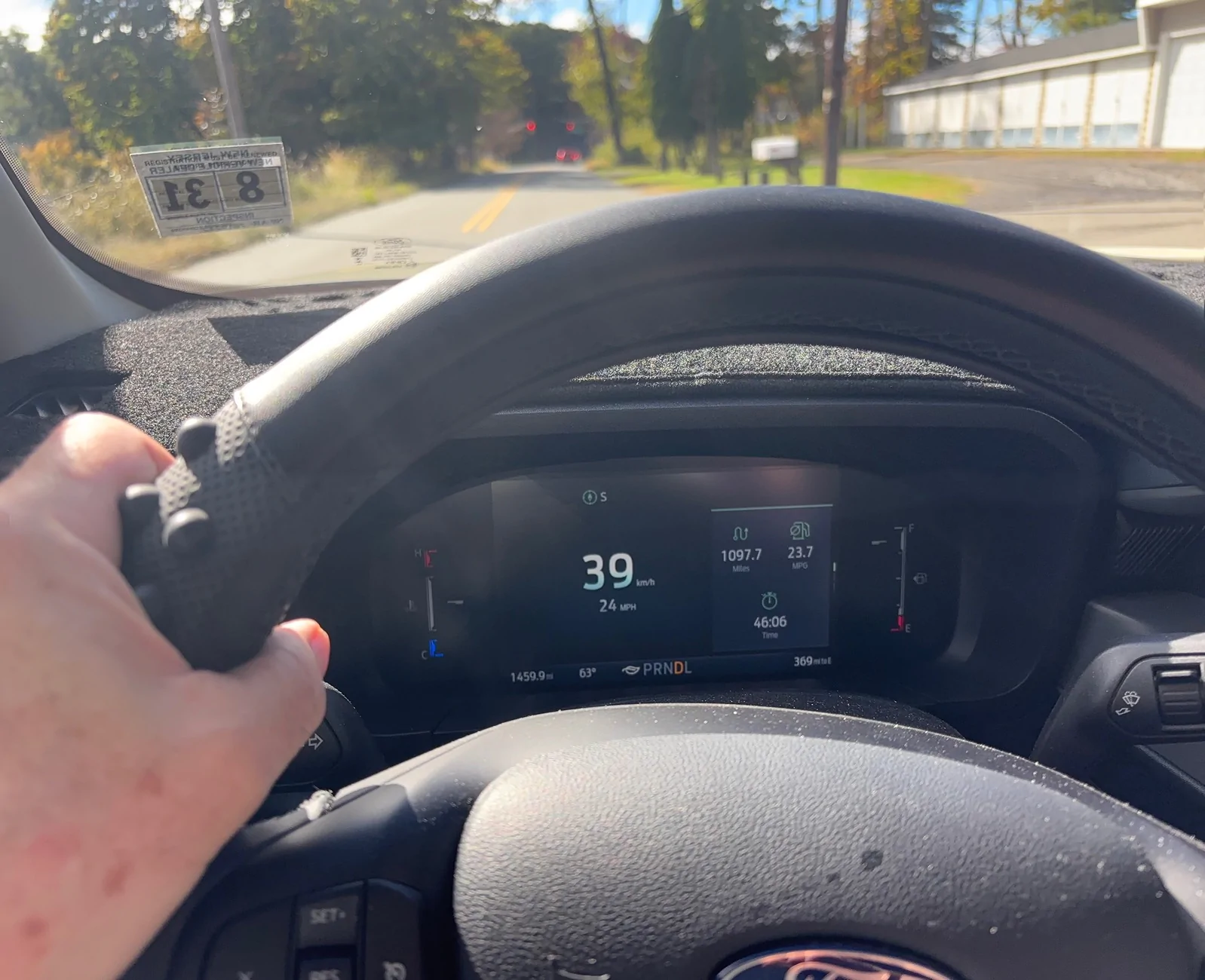 Ford Maverick Change Speedometer from km/h to MPH IMG_1474