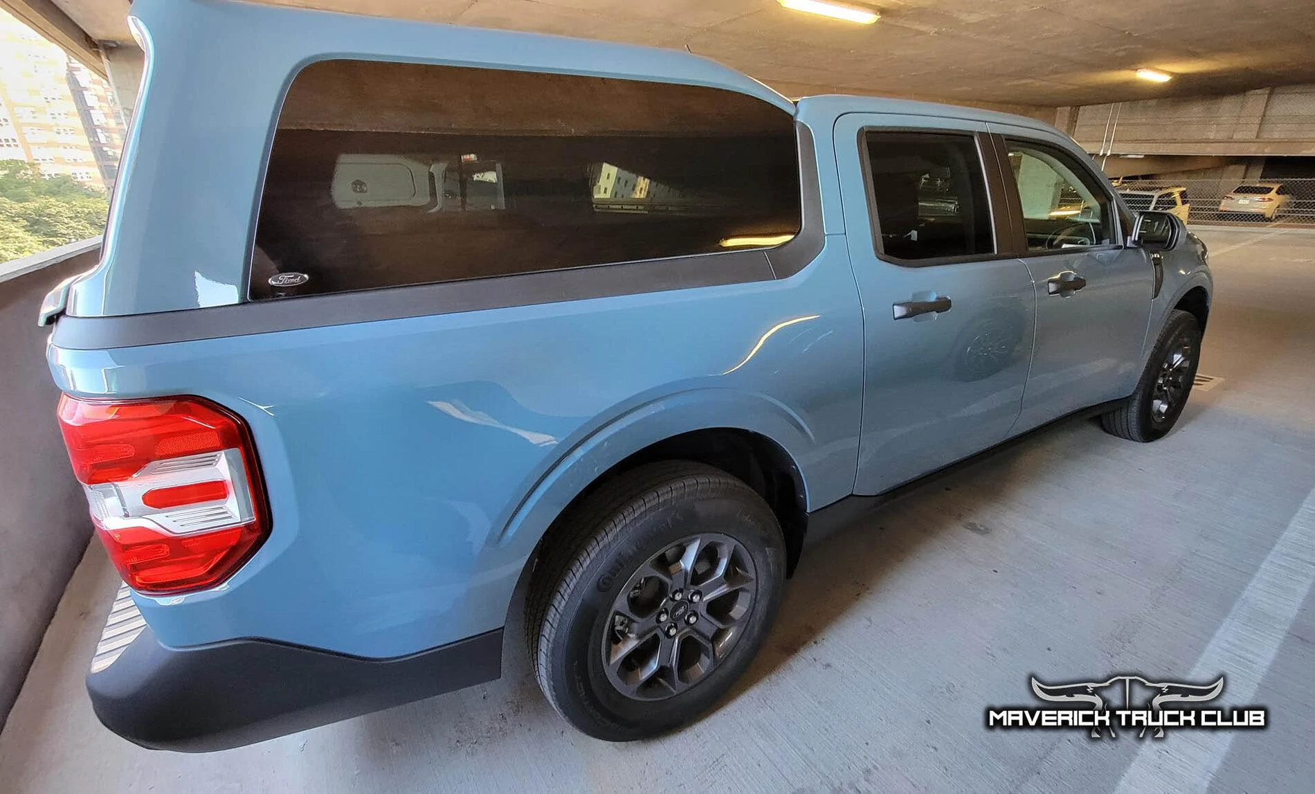 Ford Maverick Pics: Maverick Bed Cap Topper (SnugTop) + seat covers + First Edition Maverick + Molded Splash Guards snugtop-bed-cap-topper-2022-ford-maverick1-jpg