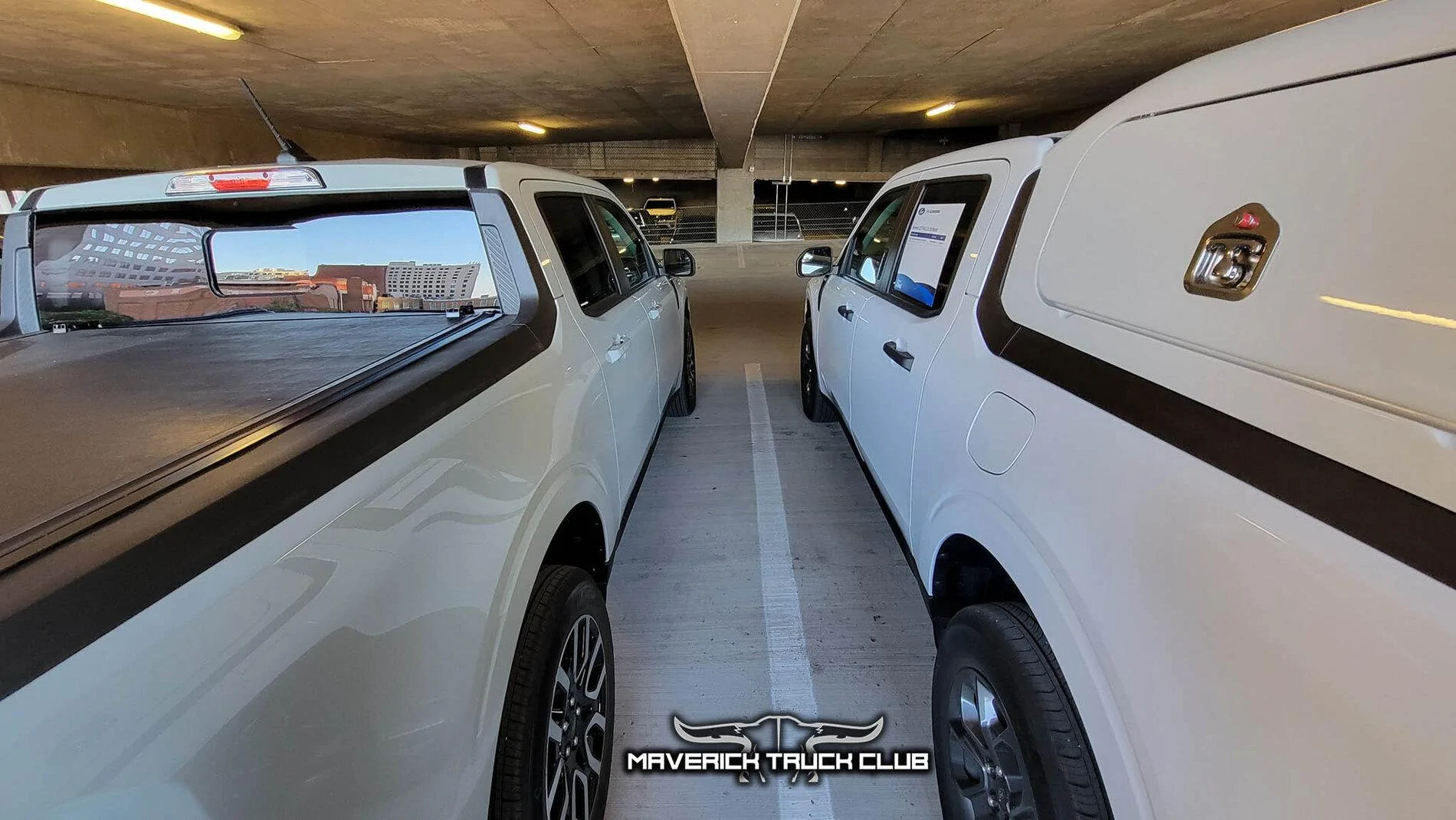 Ford Maverick Pics: Maverick Bed Cap Topper (SnugTop) + seat covers + First Edition Maverick + Molded Splash Guards snugtop-bed-cap-topper-2022-ford-maverick5-jpg