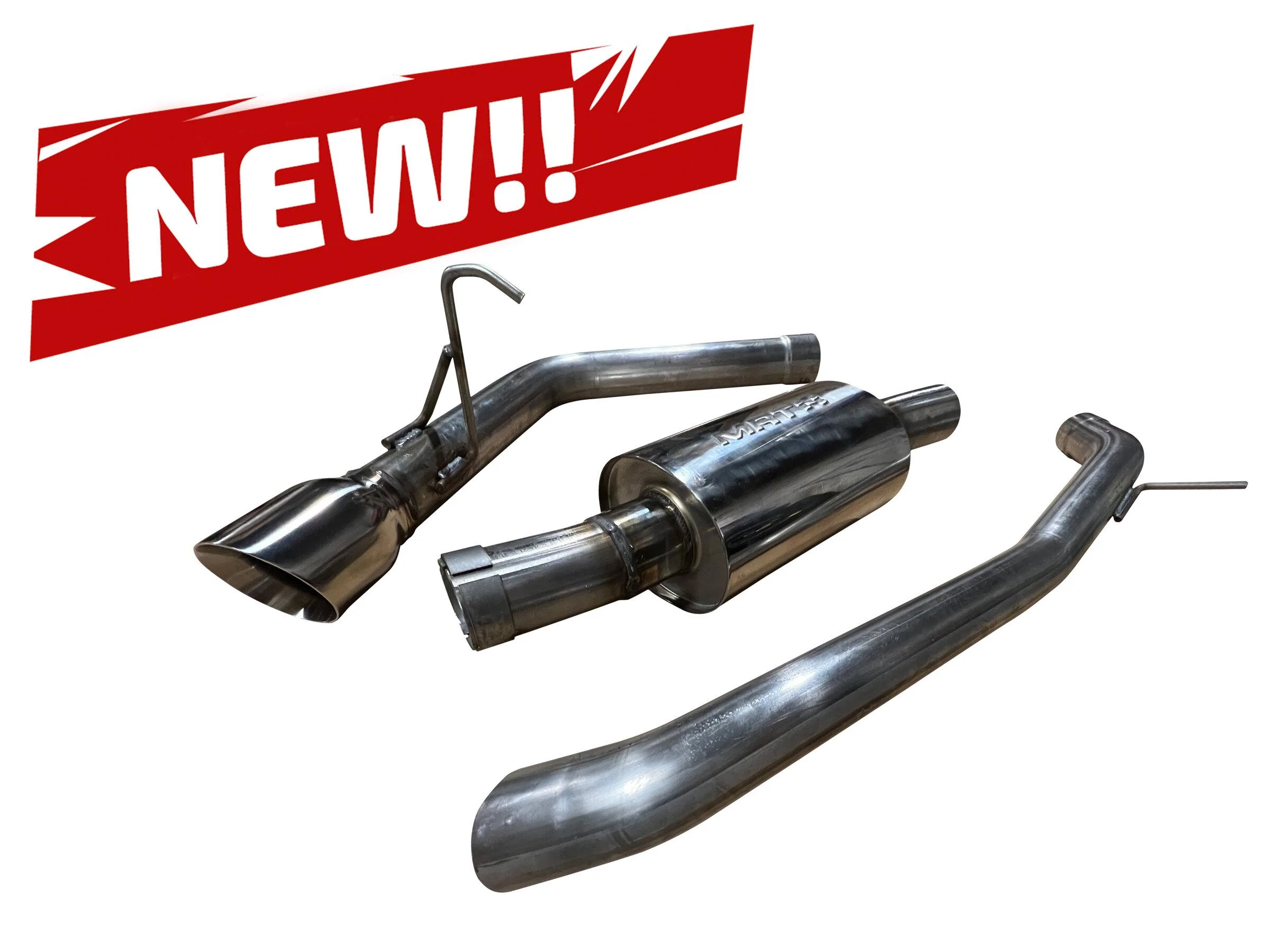 Ford Maverick MRT Performance 2022+ Ford Maverick 2.0L Street Performance Truck Exhaust 92W310-7-ws